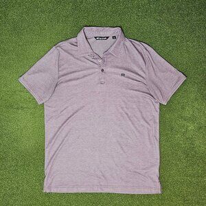 Travis Mathew Large Purple Golf Polo